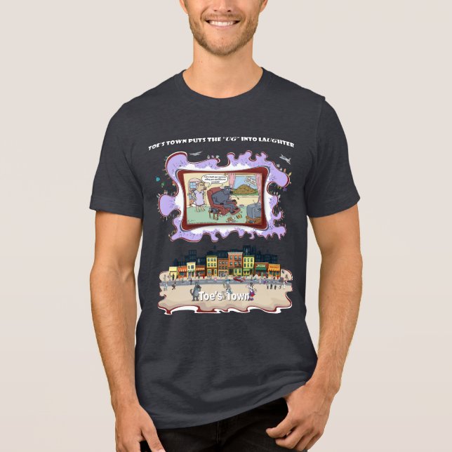 The Business of BS | Father’s Day Tri-Blend Shirt (Vorderseite)