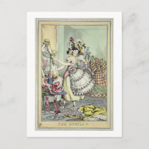 The Bustle, published by Thomas McLean, London (co Postkarte