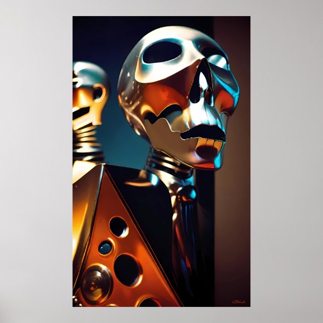 The Buttons Are Coming Off the Machines Poster (Vorne)