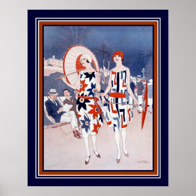 "The Bystander" Art Deco Print von Wilton Williams Poster (Vorne)