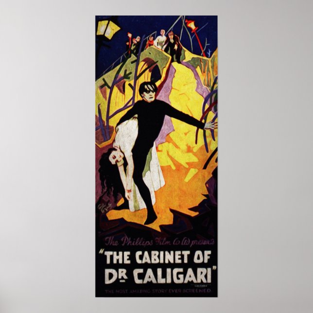THE CABINET OF Dr. CALIGARI Poster (Vorne)