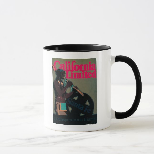 The California Limited Travel Poster Tasse (Rechts)
