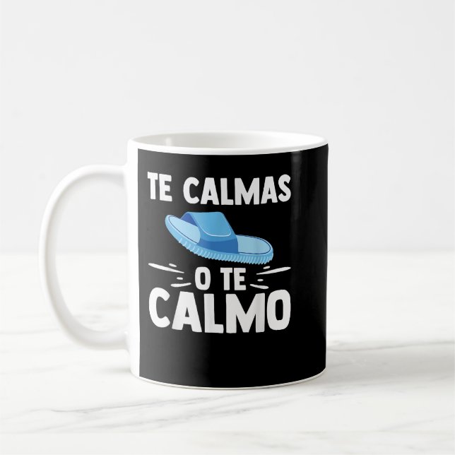 The Calmas O The Calmo Spanischer Lehrer Funny Spa Kaffeetasse (Links)