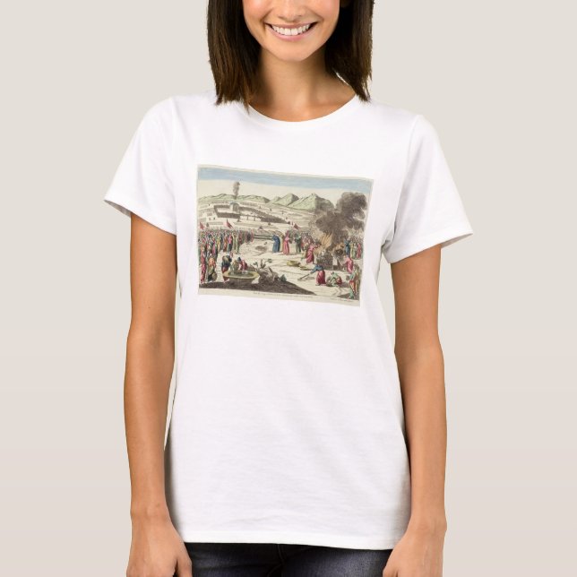 The camp of the Israelites and the Opfer of the T-Shirt (Vorderseite)