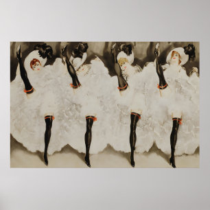 The Can" - Louis Icarts Art-Déco-Stil Poster