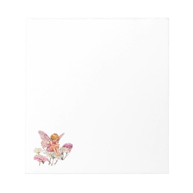"The Candytuft Fairy" Notepad Notizblock (Vorderseite)
