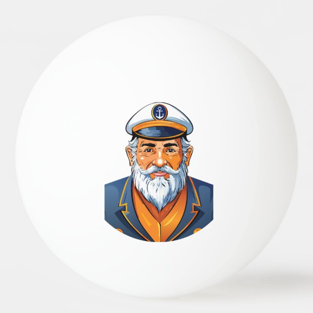 The captain of the ship tischtennisball (Vorderseite)