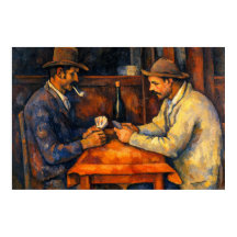 The Card Players by Paul Cezanne