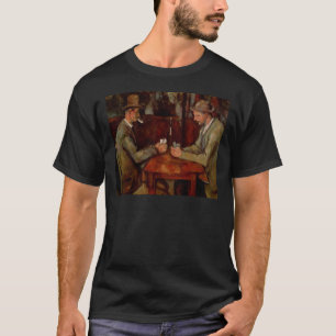 The Card Players, Claude Cezanne, T-Shirt