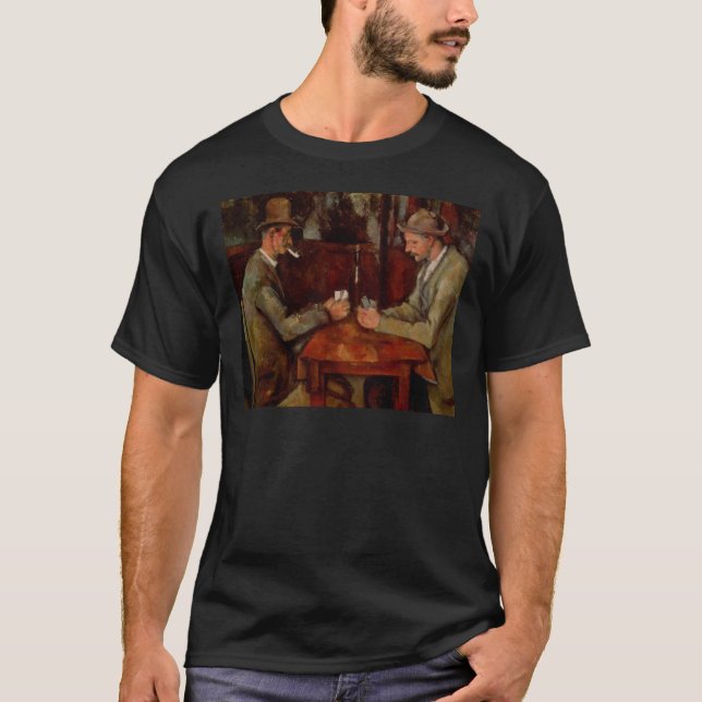 The Card Players, Claude Cezanne, T-Shirt (Vorderseite)