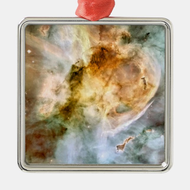 The Carina Nebula Ornament Aus Metall (Vorne)