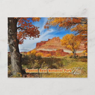 The Castle at Hauptstadt Reef National Park, Utah Postkarte