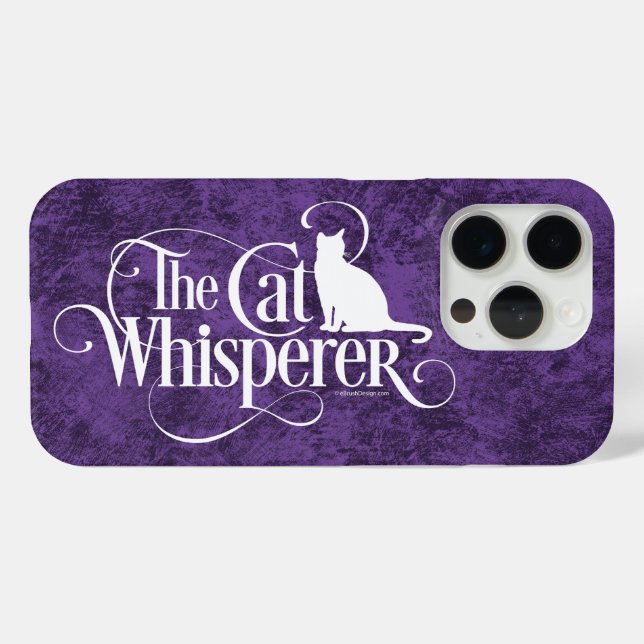 The Cat Whisperer Case-Mate iPhone Hülle (Rückseite (Horizontal))