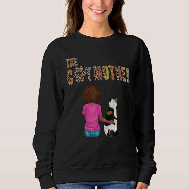 The Catmother British Shorthait Cat  Mother Cat Mo Sweatshirt (Vorderseite)