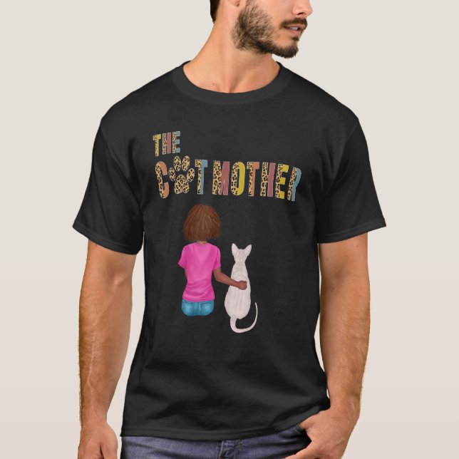 The Catmother Sphynx Cat  Kitten Mother Cat Mom 1 T-Shirt (Vorderseite)