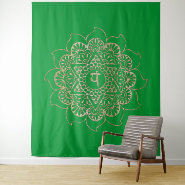 The Chakras Anahata - Tapestry Wandteppich (Beispiel)