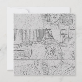 The Challengers Art and Tashi (Light Gray) Karte
