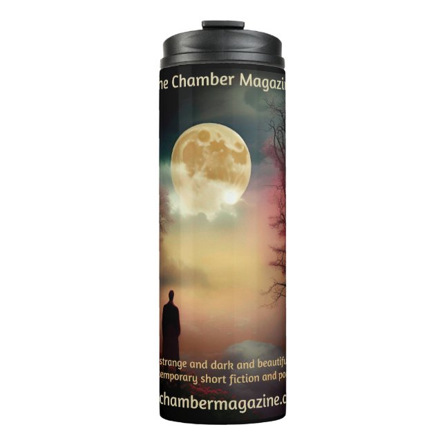 The Chamber Magazine Moon-Sunset Tumblr 20230508-1 Thermosbecher (Vorderseite)