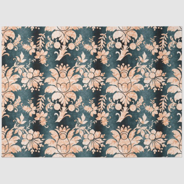 The Champagne Velvet Series Design 10 Seidenpapier (Vorderseite)