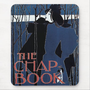 The Chap-Book ~ Blaue Dame Mousepad