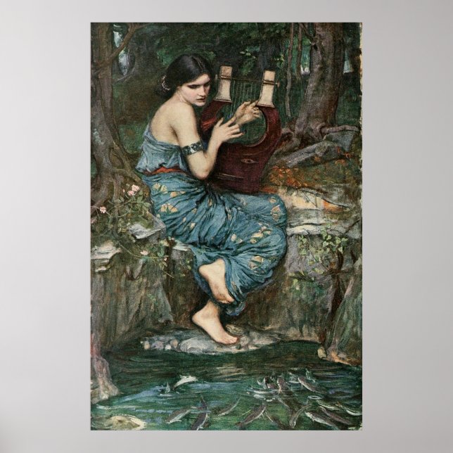 The Charmer von John William Waterhouse - 1911 Poster (Vorne)