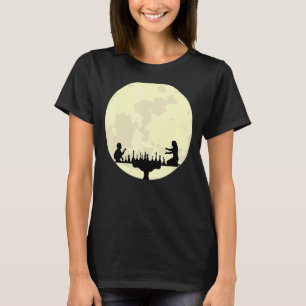 The Chess Board The Mom The Son and the Full Moon T-Shirt