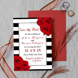 The Chic Modern Luxe Wedding Collection - Rote Ros Save The Date