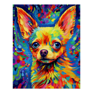 The Chihuahua Dog 003 - Zetton Ziana Poster