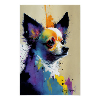 The Chihuahua Dog - Composition 002 Poster