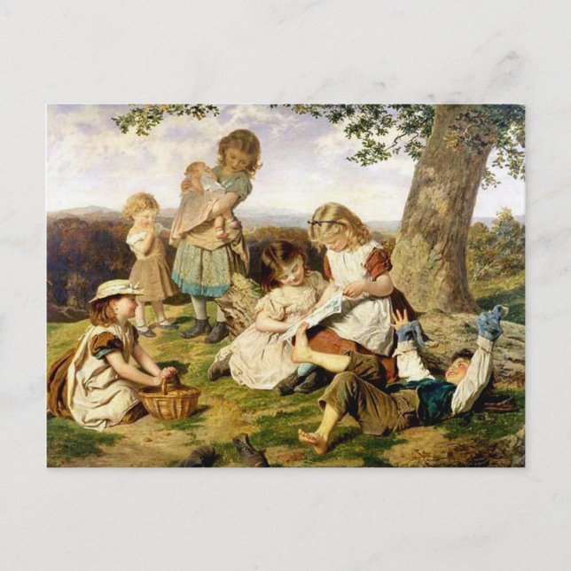 "The Children's Story Book" Postkarte (Vorderseite)