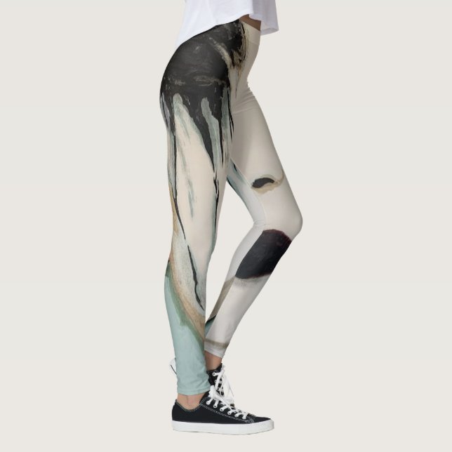 "The Chill" Gemälde auf einem Leggings (Rechts)