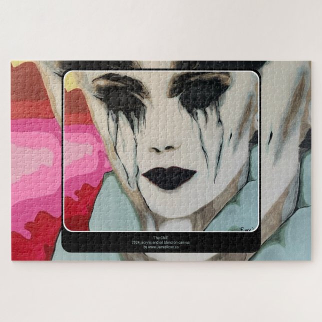 "The Chill" Gemälde auf einem Puzzle (Horizontal)