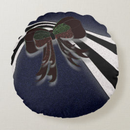 The Christmas Bow - Rundes Kissen