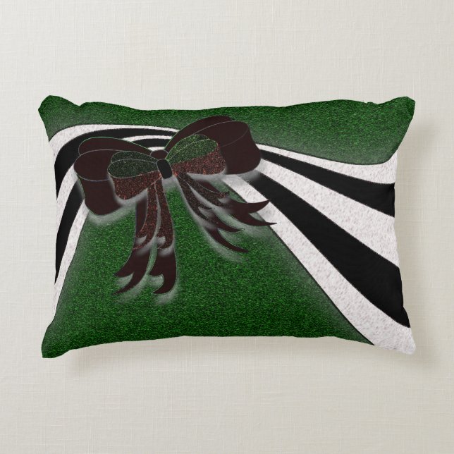 The Christmas Bow - Zierkissen (Vorderseite)