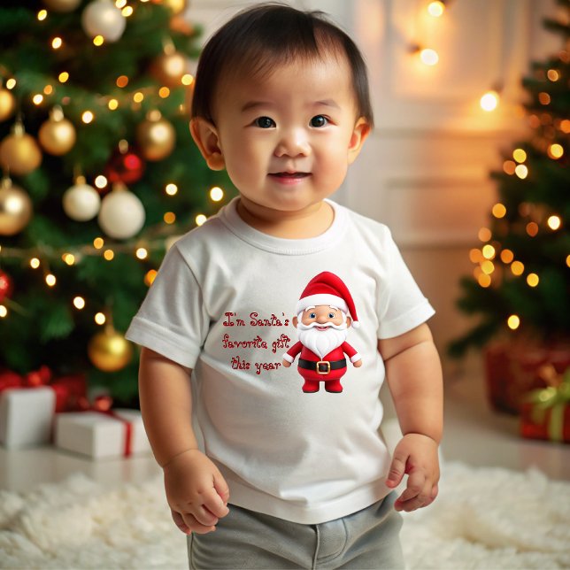 The Christmas gift Baby T-shirt (Von Creator hochgeladen)