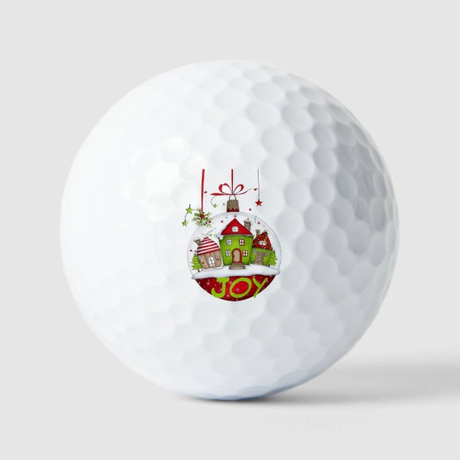 The Christmas Ornament Golf Balls Golfball (Vorderseite)