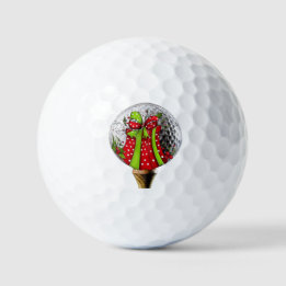 The Christmas Present Golfball