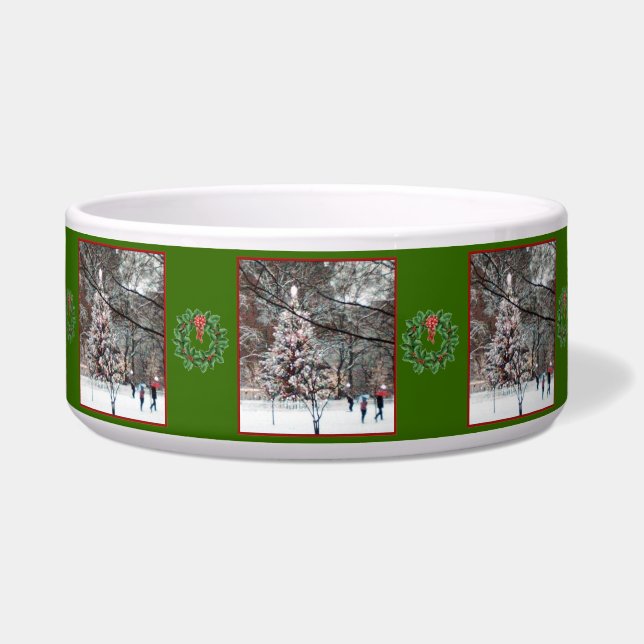 'The Christmas Tree' Pet Bowl Napf (Vorderseite)