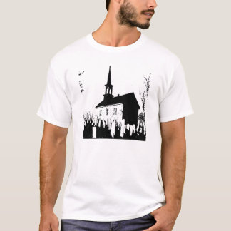 The Church By The Cemetery T-Shirt