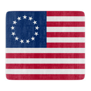 The Circle of Stars, American Flag by Betsy Ross Schneidebrett