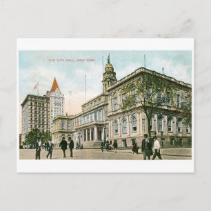 "The City Hall" New York Postkarte