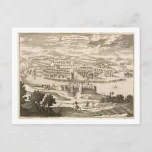 The City of Mexico, 1723 Postkarte