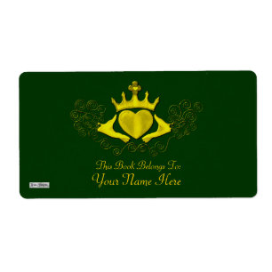 The Claddagh (Buchzeichen) (Gold)