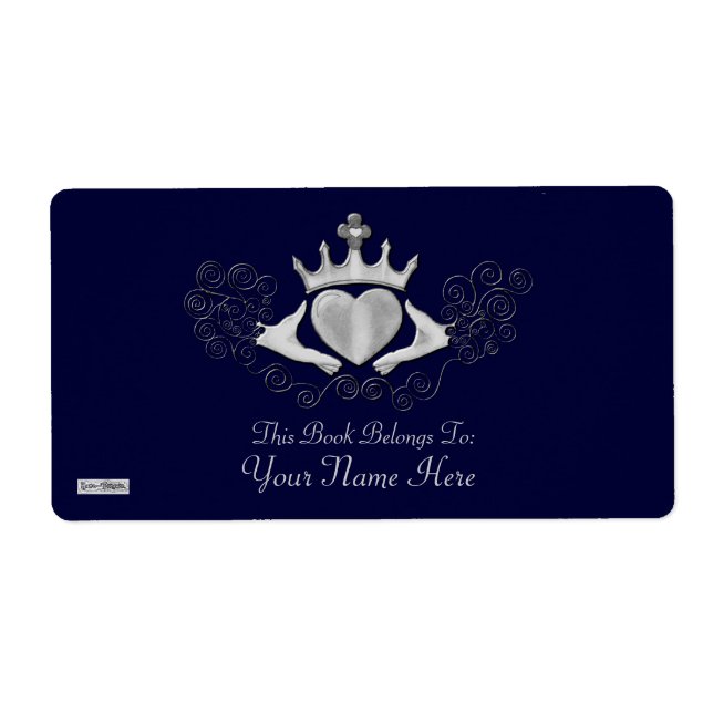 The Claddagh (Buchzeichen) (Silber) (Vorne)