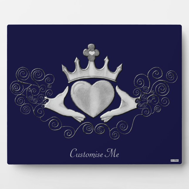 The Claddagh (Silver) Fotoplatte (Vorderseite)