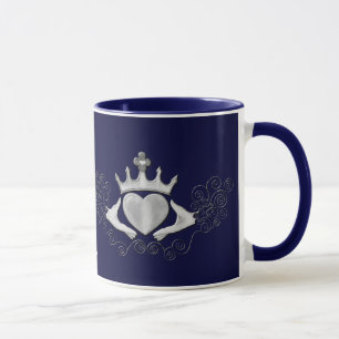 The Claddagh (Silver) Tasse
