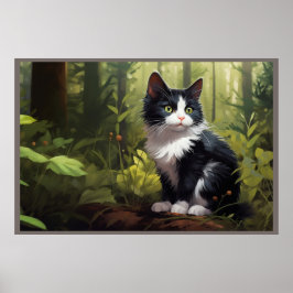 The Clan of Woodland Cats Poster