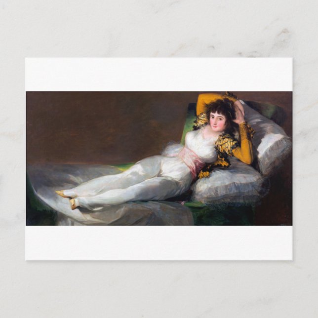 The Clothed Maja, Francisco Goya, 1798-1803 Postkarte (Vorderseite)
