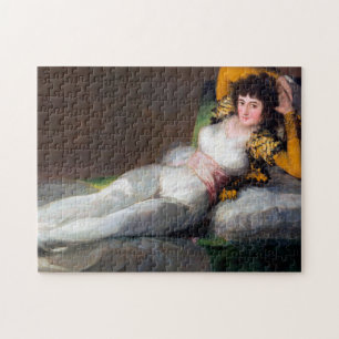 The Clothed Maja, Francisco Goya, 1798-1803 Puzzle