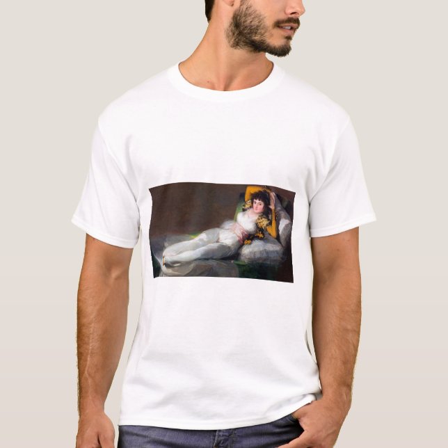 The Clothed Maja, Francisco Goya, 1798-1803 T-Shirt (Vorderseite)